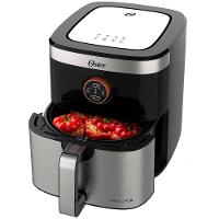 Fritadeira Elétrica Sem Óleo Air Fryer 2 em 1 Oster OFRT660 4,8L com Função Desidratar – Black Inox - 6