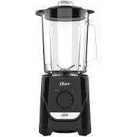 Liquidificador Oster OLIQ520 Preto com Copo de Vidro, 1250W e 10 Velocidades - 1