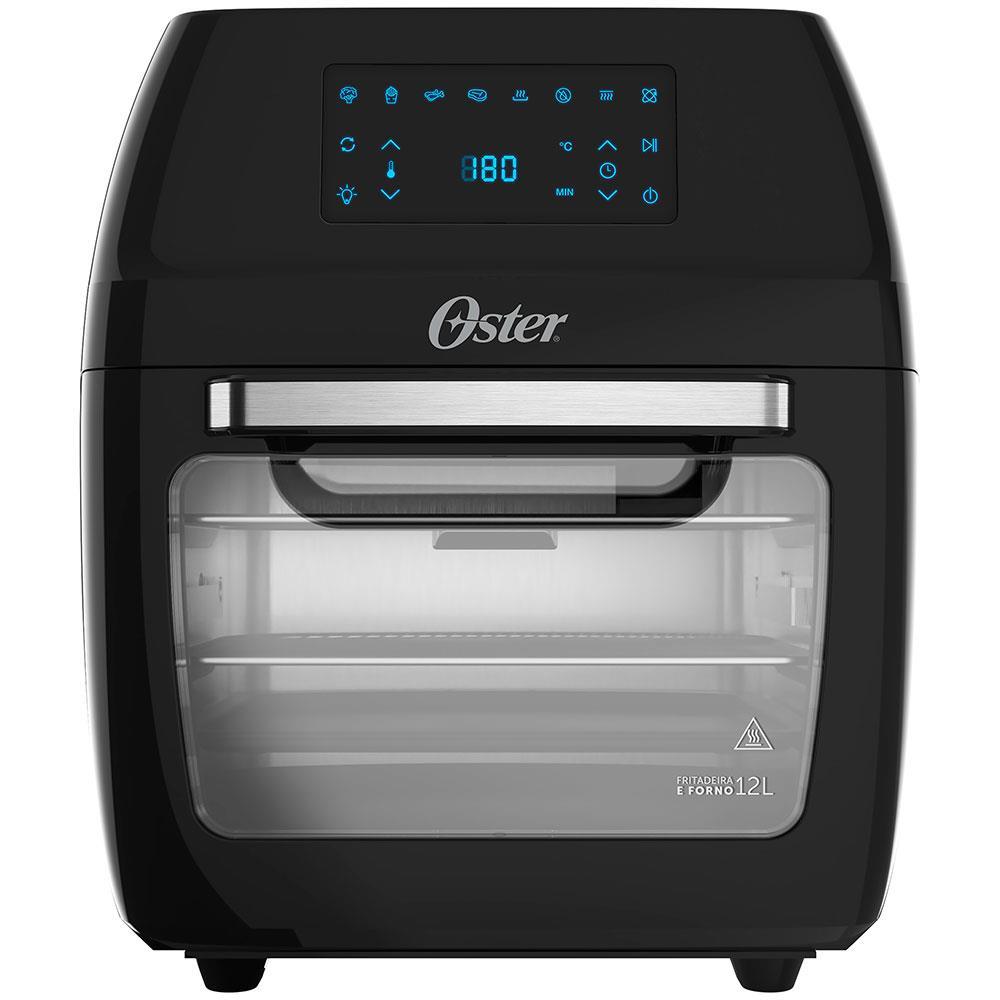 Fritadeira Elétrica Sem Óleo Oster Oven Fryer OFRT780 3 em 1 12L - Preta - 1