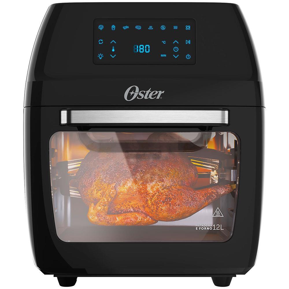 Fritadeira Elétrica Sem Óleo Oster Oven Fryer OFRT780 3 em 1 12L - Preta - 9