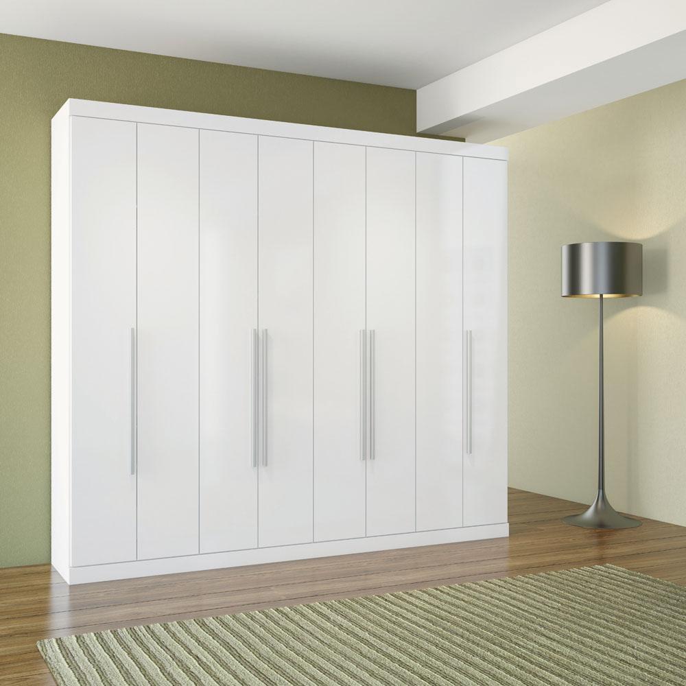 Guarda-Roupa Casal Santos Andirá Havana Master Vip com 8 Portas e 4 Gavetas - 1