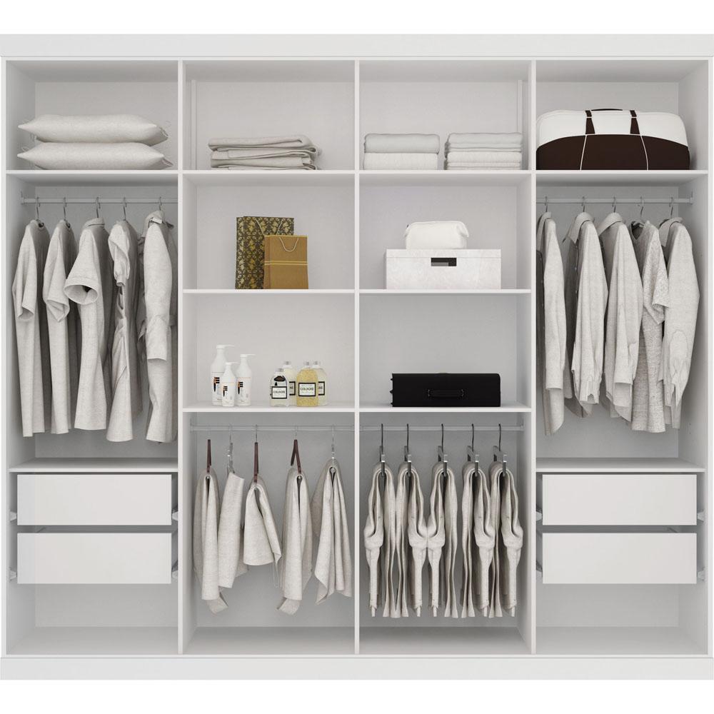 Guarda-Roupa Casal Santos Andirá Havana Master Vip com 8 Portas e 4 Gavetas - 2