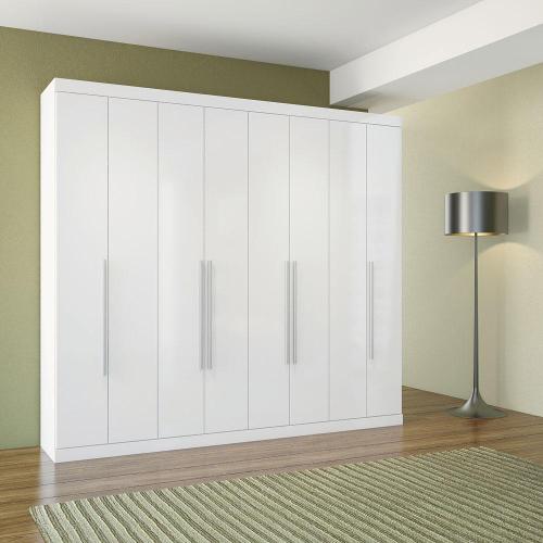 Guarda-Roupa Casal Santos Andirá Havana Master Vip com 8 Portas e 4 Gavetas