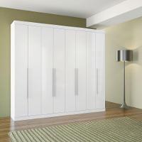 Guarda-Roupa Casal Santos Andirá Havana Master Vip com 8 Portas e 4 Gavetas - 1