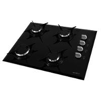 Cooktop a Gás Britânia 4 Bocas BCT4P Bivolt – Preto - 6