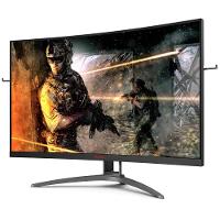 Monitor Gamer Curvo 31,5" AOC Agon AG323FCXE Tela Widescreen, Full HD,165Hz, 1ms e AMD FreeSync Premium - Preto - 11