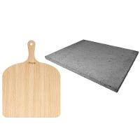 Conjunto para Pizza Eppicotispai com Espátula e Pedra - 2 Peças - 1