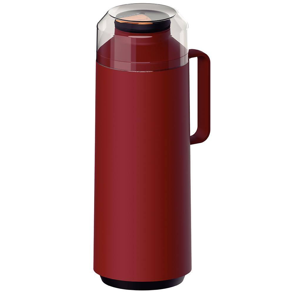 Garrafa Térmica Tramontina Exata em Polipropileno Vinho – 1 L - 1