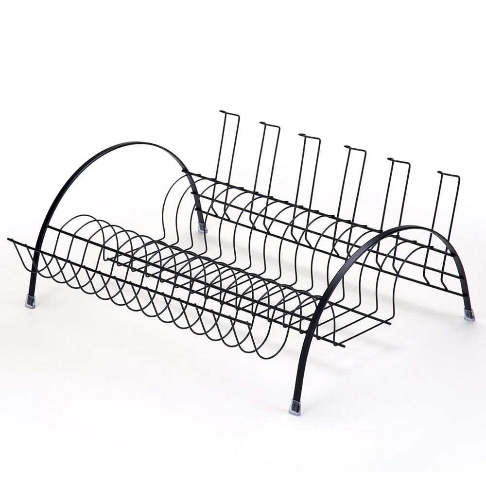 Escorredor de Louças Arthi Fantastik Linha Black 2505 em Aço Carbono - 1