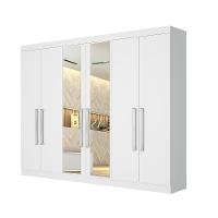 Guarda-Roupa Casal Mademarques Alba com Espelho, 6 Portas e 4 Gavetas - 2