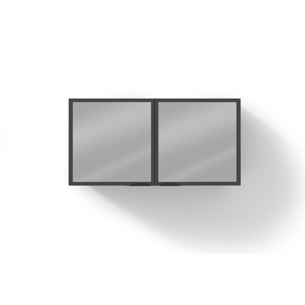 Armário Bartira Línea com 2 Portas de Vidro e 1 Prateleira - 120cm de largura - 3