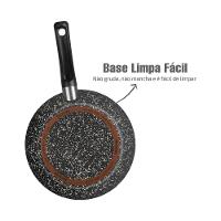 Frigideira Francesa Rochedo Stone Pro com Revestimento Antiaderente - 28 cm - 6