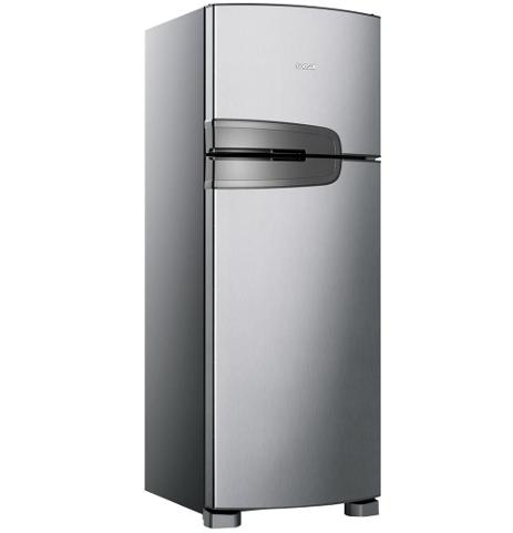 Geladeira Consul Frost Free 340L Duplex CRM39AK Prateleiras Altura Flex Evox Inox