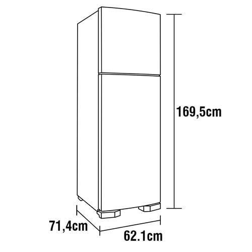 Geladeira Consul Frost Free 340L Duplex CRM39AK Prateleiras Altura Flex Evox Inox - 9