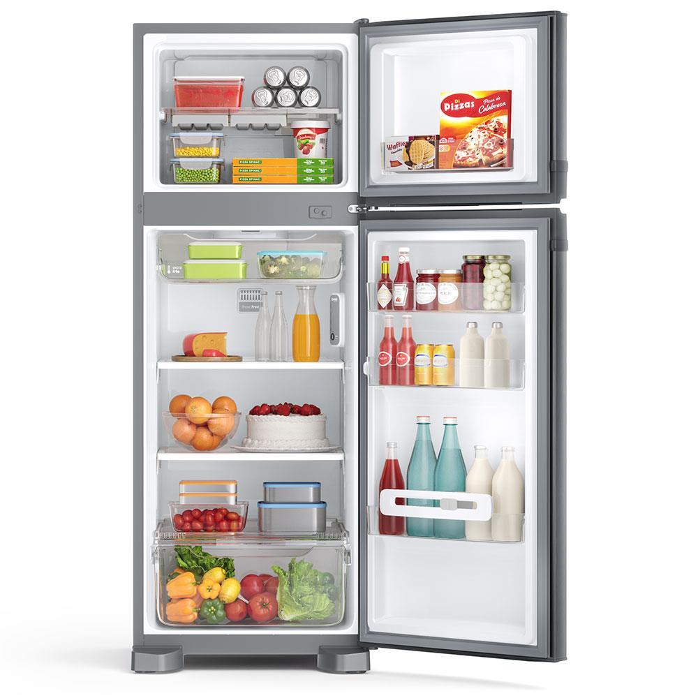 Geladeira Consul Frost Free 340L Duplex CRM39AK Prateleiras Altura Flex Evox Inox - 3