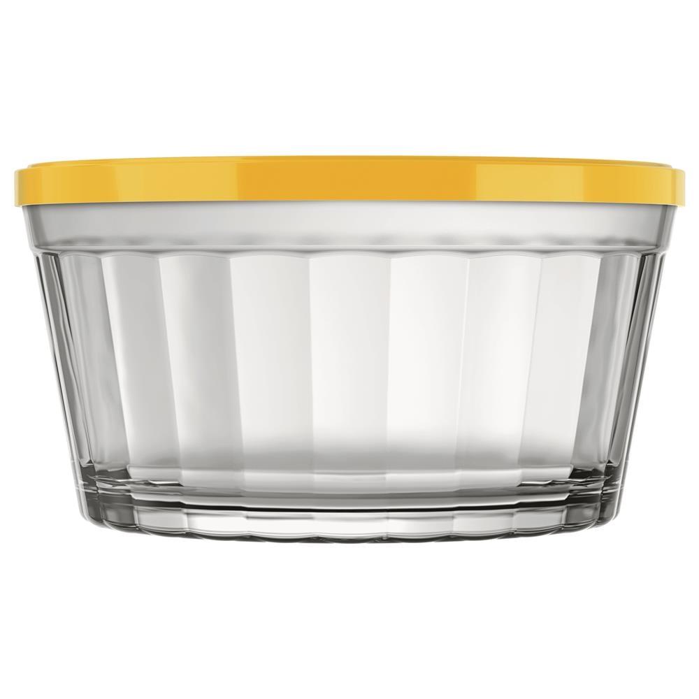 Conjunto de Tigelas Copo Americano em Vidro e Plástico 600 ml – 12 Peças - 2