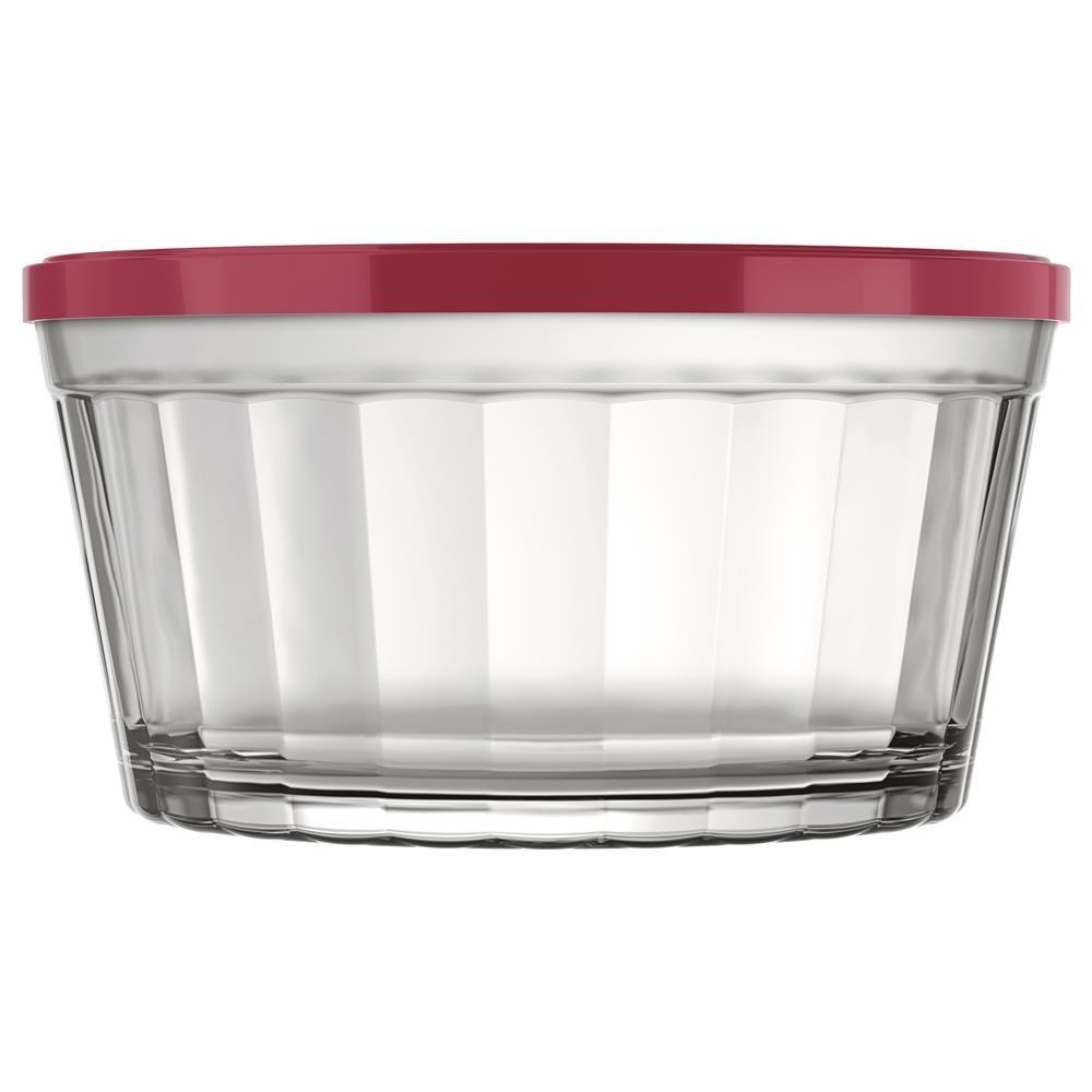 Conjunto de Tigelas Copo Americano em Vidro e Plástico 600 ml – 12 Peças - 5