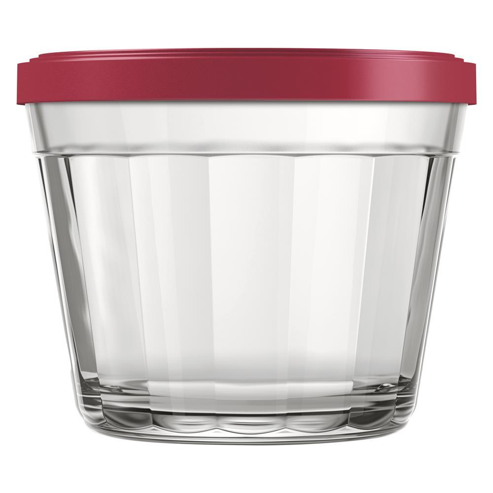 Conjunto de Tigelas Copo Americano em Vidro e Plástico 350 ml – 12 Peças - 5