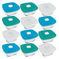 Conjunto de Potes Marinex Facilita Vap em Vidro 500 ml - 12 Peças - 1