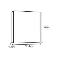 Cômoda Bartira Versatti com 9 Gavetas e Nicho - 4
