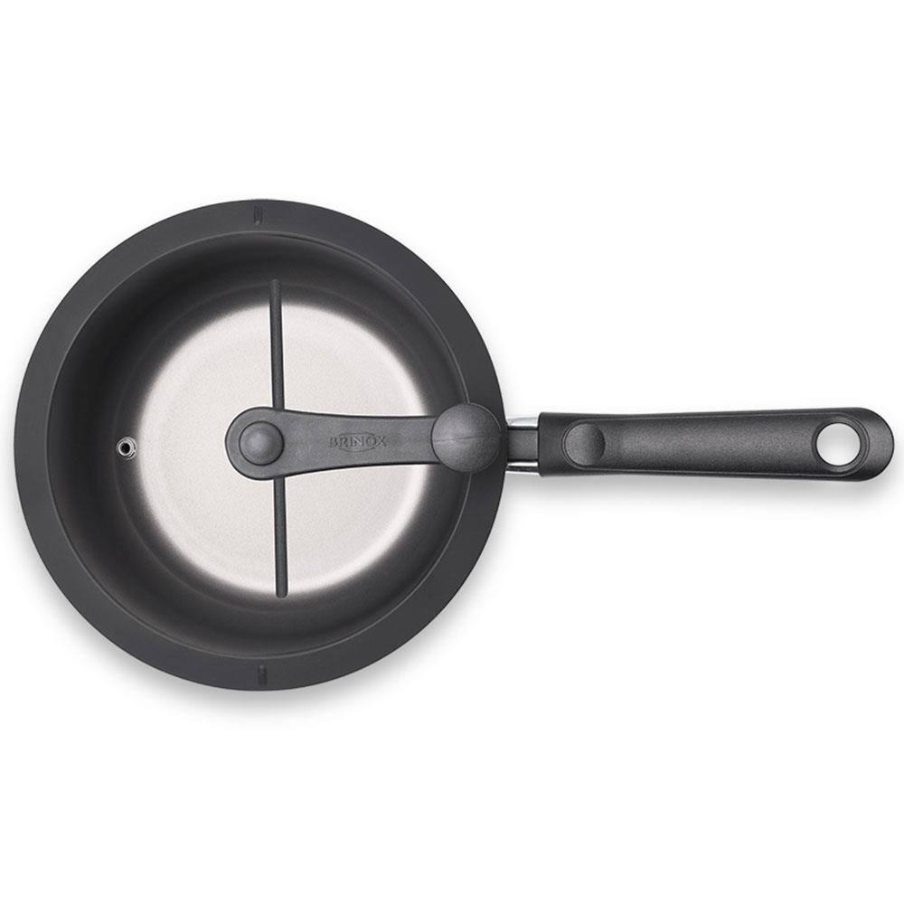 Pipoqueira Brinox Pic Poc com Revestimento Interno Antiaderente Pro-Flon Cereja – 20 cm - 5