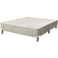 Base Box para Colchão de Casal Castor Premium Gel 39x138x188 cm - Cinza/Branco - 1