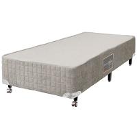 Base Box para Colchão de Solteiro Castor Premium Gel 39x88x188 cm - Cinza/Branco - 1