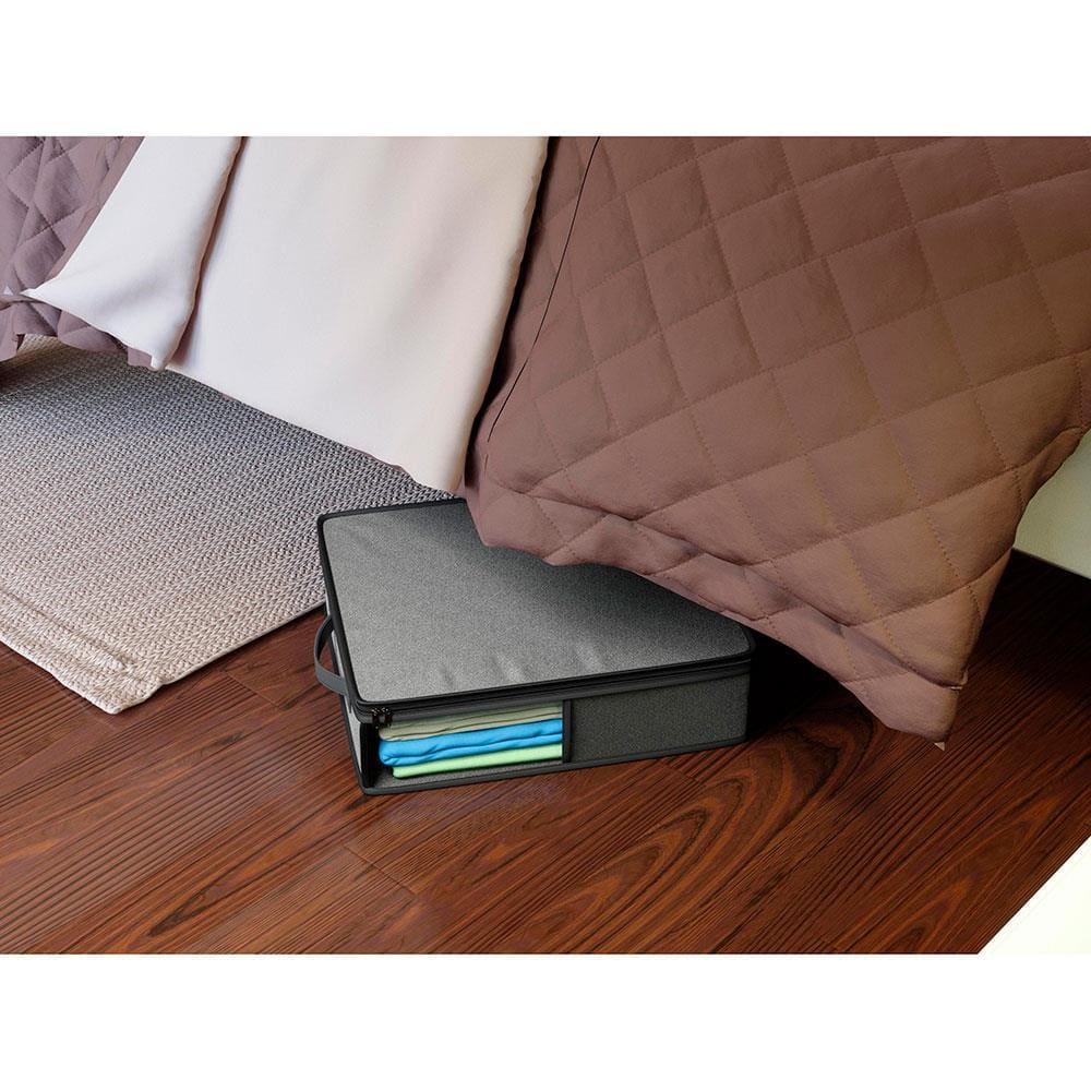 Organizador Euro Home para Lençóis e Fronhas com Visor - Cinza - 4