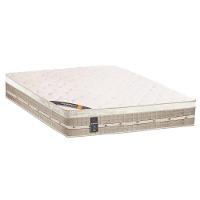 Colchão King Castor Premium com Euro Pillow e Molas Tecnopedic System 30x193x203 cm - Branco/Bege - 1