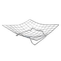 Fruteira de Mesa Rasa Quadriculada Utimil CR412 em Arame Cromado - 3