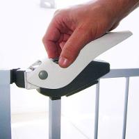 Grade para Porta - Portãozinho Utimil EP205 em Aço 80 x 90 cm - Branco - 3