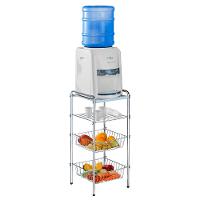 Mesa para Bebedouro Desmontável com Cesto de Frutas Utimil CR436 em Aço e Arame Cromado - 2