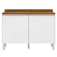 Balcão Duplo Bartira Jaspe com 2 Portas e 1 Prateleira - 120,1cm de largura - 1