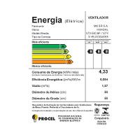 Ventilador de Coluna Mondial Turbo VTX-50C-8P 50cm, 8 pás, 150W - Preto - 8