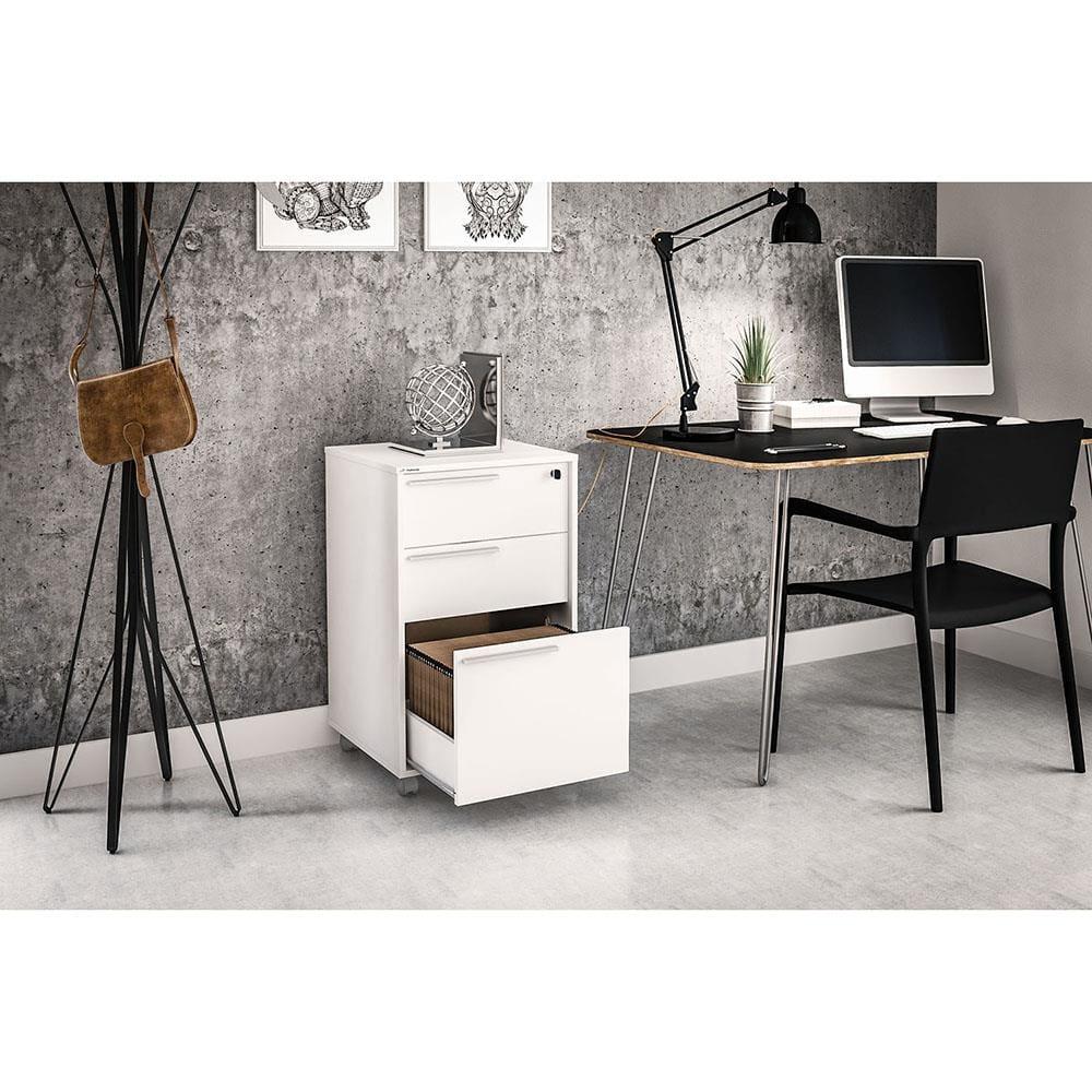 Gaveteiro Politorno Maia com 3 Gavetas e Chave - 2