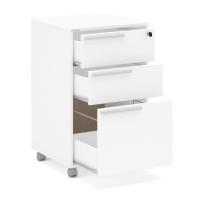 Gaveteiro Politorno Maia com 3 Gavetas e Chave - 1