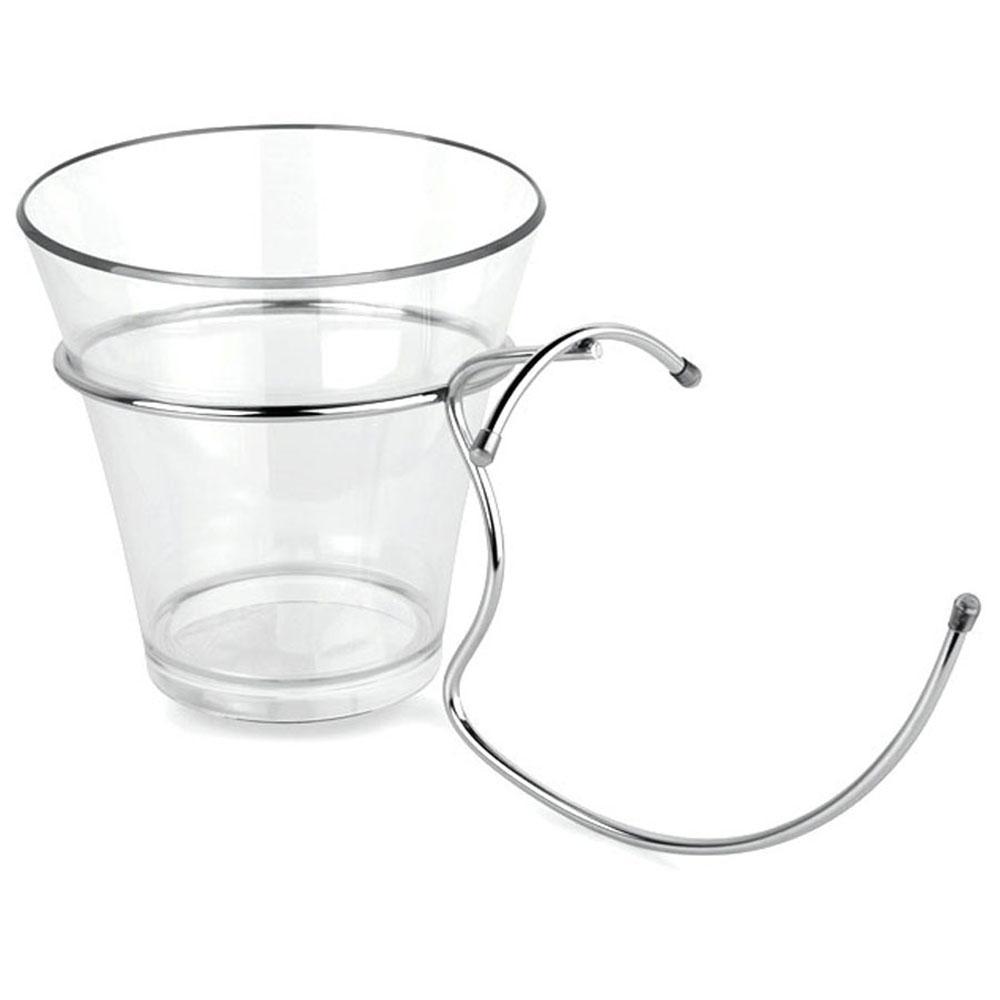 Balde para Champagne Forma com Suporte Transparente - 1