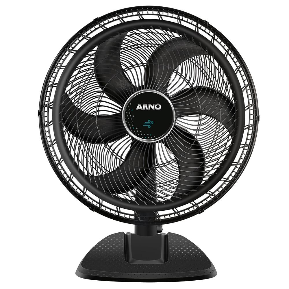 Ventilador de Mesa Arno Ultra Silence Force VD50 com 3 Velocidades, 50cm, 6 Pás - Preto - 1