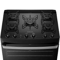 Fogão Continental 5 Bocas FC5GP com Mesa de Vidro, Tecnologia Top Limpa Fácil e Acendimento Automático – Preto - 3