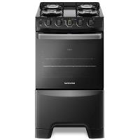 Fogão Continental 4 Bocas FC4FP com Mesa de Vidro, Tecnologia Top Limpa Fácil e Acendimento Automático – Preto - 2