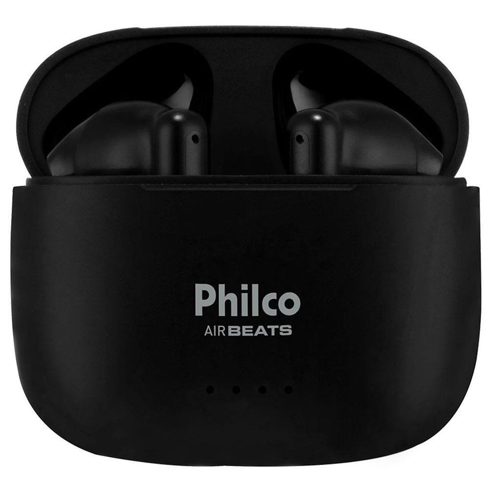 Fone de Ouvido Philco PFI200P Air Beats Auricular Bluetooth V5.3 IPX4 Preto - 1