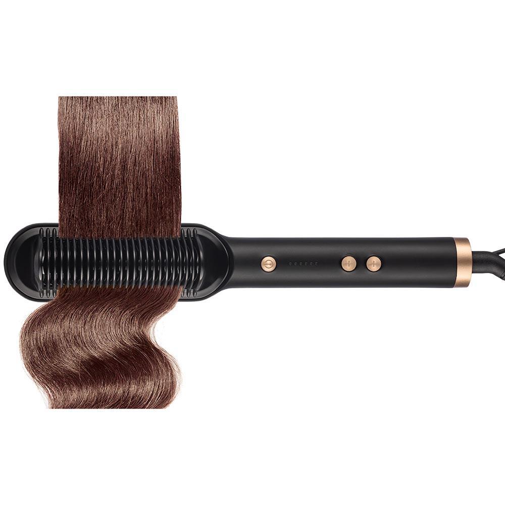 Escova Alisadora Mondial Black Gold Argan EA06 Cabo Giratório 230°C - Bivolt - 3