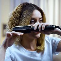 Escova Alisadora Mondial Black Gold Argan EA06 Cabo Giratório 230°C - Bivolt - 9