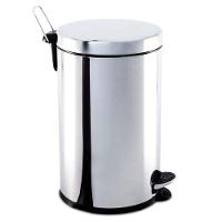 Lixeira Brinox em Aço Inox com Pedal e Cesto Interno Removível - 12L - 1