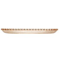 Travessa Oval Wolff Pearl em Cristal Âmbar - 15 x 30 cm - 3