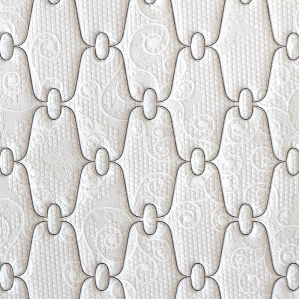 Colchão Solteiro Probel Alabama com Euro Pillow e Molas Ensacadas 30x88x188 cm – Branco/Cinza - 2