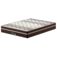 Colchão Casal Probel Nevada com Euro Pillow e Molas Ensacadas 26x138x188 cm – Bege/Marrom - 1