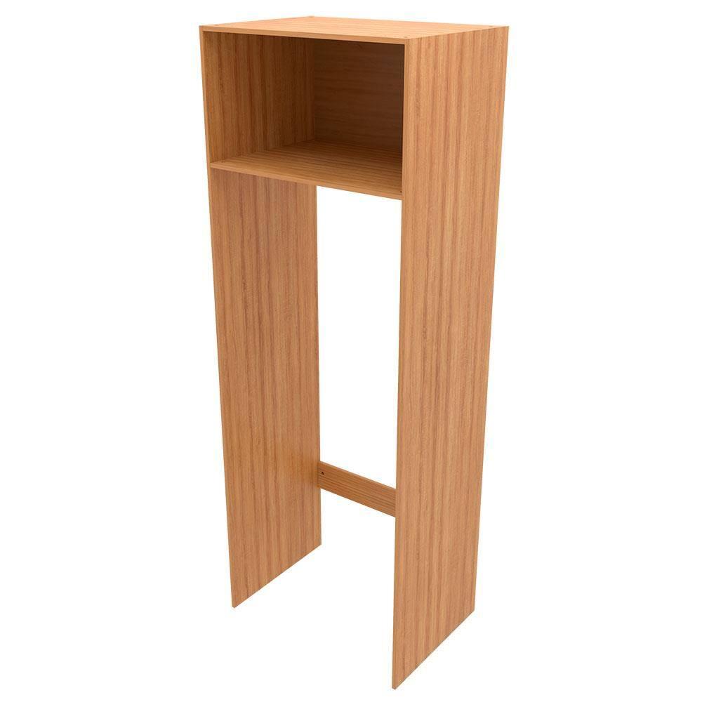 Armário de Geladeira Bartira Cristal MDP 15mm com 1 Porta e Lateral - 80cm de largura - 4