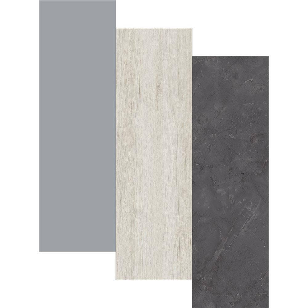 Armário Aéreo Bartira Cristal MDP 15mm com Nicho para Micro-ondas e 1 Porta - 60cm de largura - 7