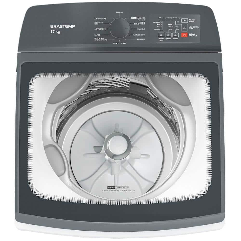 Lavadora de Roupas Brastemp 17kg BWK17AB com Ciclo Tira Manchas Advanced e Ciclo Antibolinha – Branca - 3